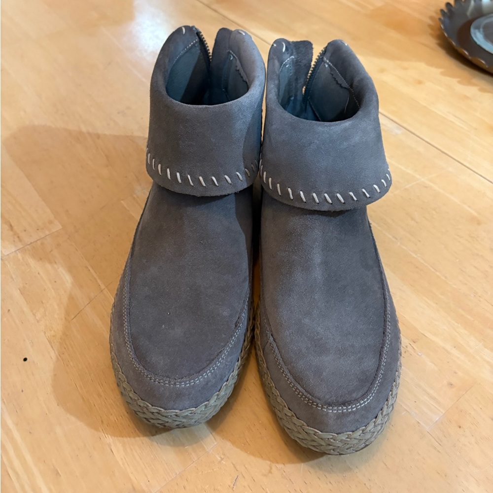 Ugg suede booties